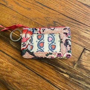 Vera Bradley ID Zip Case NWOT